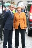 Angela Merkel w Trojmiescie
Kanclerz Niemiec przybyla do Gdanska z kilku godzinna wizyta
Spotkala sie z premierem Donaldem Tuskiem i wojewoda pomorskim.
Gdansk 16.06.2008
N/z