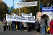 Protest przeciw planom likwidacji Szpitala Miejskiego w Szczecinie