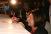 Otwarcie Muzeum Miasta Gdyni 16.11.2007 N/z Maria Kaczyska rozdaje autografy