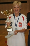 Mistrzostwa Europy Masters w Pice Rcznej. n/z Srebrny medal kobiet w kategorii +43: Krakw Ladies.