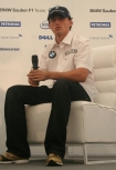 Pit Lane Park BMW Sauber F1 n/z kierowca zespou BMW Sauber Robert Kubica