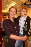 Budowanie wielkiego buta - ECCO Kids Shop i LEGO n/z Ilona Felicjaska z synem