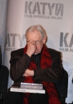 W Bibliotece Uniwersytetu Warszawskiego 18 lutego odbya si konferencja powicona wydaniu na dvd filmu "Katy". n/z Andrzej Wajda