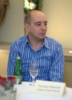 W warszawskiej restauracji Villa Foksal 18 maja 2009 roku odbya si konferencja powicona Karuzeli Cooltury. n/z Tomasz Steciuk