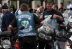 Midzynarodowy zlot motocyklowy Blue Knights z okazji dziesieciolecia klubu w Polsce. Poznaski stary rynek.