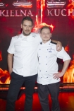 Final Hells Kitchen – Piekielna Kuchnia; Warszawa 18-11-2014; n/z: Wojciecha Modesta Amaro; Monika Dabrowska