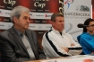 Konstanty Dombrowicz, Siergiej Bubka,konferencja, Pedros Cup Bydgoszcz