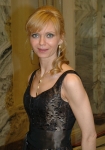 20 lutego 2008 roku, Warszawa, Paac Kultury i Nauki,  konferencja prasowa II edycji programu "Gwiazdy tacz na lodzie". n/z Olga Borys

