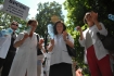 Manifestacja pielgniarek pod Kancelari Prezesa Rady Ministrw,dzie drugi