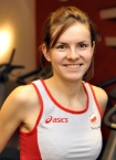 Maja Woszczowska na treningu