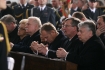 Pogrzeb Macieja Pazynskiego
Gdansk bazylika mariacka 21.04.2010
N/z bronislaw komorowski donald tusk bogdan borusewicz