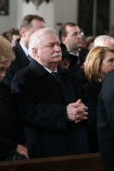 Pogrzeb Macieja Pazynskiego
Gdansk bazylika mariacka 21.04.2010
N/z lech walesa danuta walesa