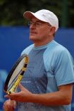Tenisowy Turniej Artystw 2008 w Szczecinie w dn. 19-21.09.08 towarzyszacy turniejowi Pekao Openen n/z Marcin Daniec