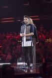 Polfinal The Voice of Poland 2015; Warszawa 21-08-2015; n/z:  Julia i Jedrzej Skiba