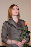 W warszawskich Zotych Tarasach 25 kwietnia 2008 roku odbya si premiera filmu Futro. n/z Agnieszka Wosiska