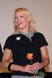W warszawskich Zotych Tarasach 25 kwietnia 2008 roku odbya si premiera filmu Futro. n/z Roma Gsiorowska