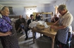 niwowanie 2007  Skansen w Ochli. Tradycyjne metody pieczenia chleba.