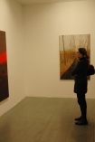Warszawa, 24 stycznia 2008. Galeria Le Guern, wernisa wystawy Jarosawa Modzelewskiego pt. "Obrazy rozproszone". 