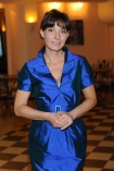 W warszawskim teatrze Kamienica 24 maja 2011 roku odbya si konferencja prasowa podczas ktrej przedstawiono nowego mecenata placwki - firm Hildegard Braukmann. n/z Justyna Sieczyo