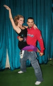 24.10.2007: Show taneczny TVN 'You Can Dance - Po prostu tacz' n/z Agata Bogoska i MARIUSZ JASUWIENAS