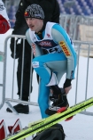 Puchar wiata w skokach narciarskich Zakopane 2008, 25.01.2008, seria treningowa i kwalifikacyjna przed pitkowym konkursem. n/z Adam Maysz