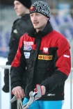 Puchar wiata w skokach narciarskich Zakopane 2008, 25.01.2008, seria treningowa i kwalifikacyjna przed pitkowym konkursem. n/z Adam Maysz