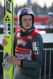 Puchar wiata w skokach narciarskich Zakopane 2008, 25.01.2008, seria treningowa i kwalifikacyjna przed pitkowym konkursem. n/z Thomas Morgenstern