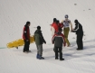 Puchar wiata w skokach narciarskich Zakopane 2008, 25.01.2008, seria treningowa i kwalifikacyjna przed pitkowym konkursem. n/z Robert Kranjec - upadek podczas treningu