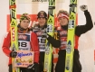 25.01.2008. Puchar wiata w skokach narciarskich Zakopane 2008. n/z Od lewej: Anders Jacobsen, Gregor Schlierenzauer oraz Thomas Morgenstern