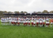 Na warszawskim stadionie KS Polonii 25 padziernika odby si mecz Polska-Czechy w rugby w ramach eliminacji do M w Nowej Zelandii. n/z polska reprezentacja