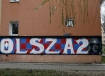 26.11.2015, Krakow, graffiti na krakowskich murach, n/z  graffiti kibicow Wisly 
fot. PPC/NEWSPIX.PL