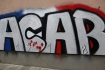 26.11.2015, Krakow, graffiti na krakowskich murach, n/z  graffiti All Cops Are Bastards 
fot. PPC/NEWSPIX.PL