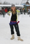 27.01.2008. Puchar wiata w skokach narciarskich Zakopane 2008. n/z Elbieta Jdrzejewska