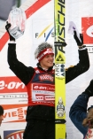 27.01.2008. Puchar wiata w skokach narciarskich Zakopane 2008. n/z Lider pucharu wiata: Thomas Morgenstern (Austria) - II miejsce w niedzielnym konkursie.