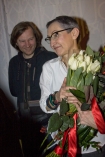 Joanna Klimas na pokazie swojej najnowszej kolekcji. Trio Apartamenty, Stawki 2a, Warszawa, 29 stycznia 2010
