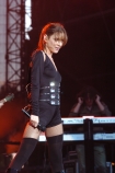 Jednym z przystankw Celine Dion w jej mega trasie koncertowej by Krakw. Organizatorzy przygotowali krakowskie Bonia na przyjcie 60tys. ludzi. n/z Natalia Lesz
