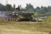 Zlot pojazdw militarnych i zabytkowych w Bielsku-Biaej dnia 29 lipca 2007 - Bielskie bonia - Inscenizacja Crash Tank