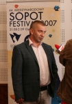 29.08.07 W Grand Hotelu w Sopocie odbya si Konferencja prasowa rozpoczynajca 44 Sopot Festival. N/z Piotr Metz
