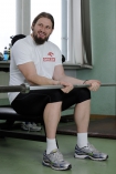 Trening na siowni Tomasza Majewskiego