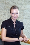 W warszawskim hotelu Intercontinental 31 lipca 2008 roku odbya si konferencja prasowa nowej produkcji pary Saramonowicz i Konecki - "Idealny facet dla mojej dziewczyny". n/z Magdalena Boczarska