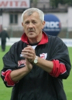 II liga - Polonia Warszawa - KS oma n/z trener KS oma Jan Makowiecki