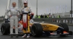ING Renault F1 Roadshow - Kierowca zespu F1 Renault Heikki Kovalainen i Karolina Czapka