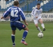 III liga: Hutnik Krakw - Kolejarz Stre 0:2. n/z Strzela Mateusz Niechcia (Hutnik Krakw).
