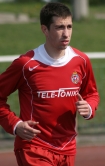 III liga: Wisa II Krakw - Stal Rzeszw 1:2. n/z Nikola Mijailovic (Wisa II).