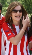 Mistrzostwa wiata 2006 n/z Kibicka z Paragwaju.