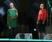 Jubileusz 750 lecia lokacji Krakowa: Noc Jazzu. n/z Natalia (po lewej) i Paulina Przybysz (z zespou Sistars).