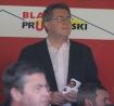 Orange Ekstraklasa: KS d - GKS Bechatw 0:1. n/z Ryszard Czarnecki.