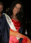 Miss World 2006 (pokaz sztucznych ogni nad Wis). n/z Miss Polonia Marzena Cielik.