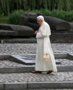 Pielgrzymka do Polski Benedykta XVI. Wizyta w Birkenau.