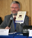 Konferencja prasowa podsumowujca pielgrzymk Benedykta XVI. n/z Marcin Przeciszewski (prezes KAI).